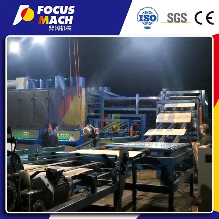 4 Deck Plywood Veneer Dryer Machine